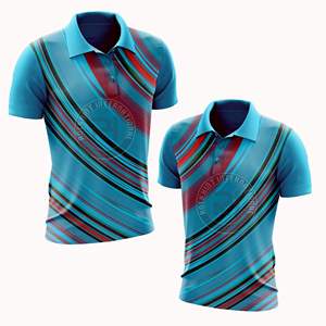 Camisa Polo de Algodón Lisa para Hombre, Tela Suave, Manga Corta, Corte Clásico, para Uso Casual y Semi Formal de Verano - Product Image 1