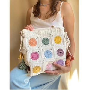 Bolso de Mano de Diseño de Crochet de Lujo, con Forro Interior, para Oficina y Uso Diario, Disponible para Exportación - Product Image 6