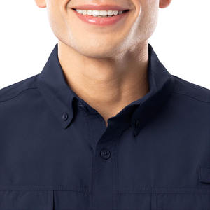 Camisas de Manga Larga para Hombre, con Botones, para Otoño, con Múltiples Bolsillos, Impermeables, para Campamento, Pesca, Primavera, Camisas Cargo Duraderas para Hombre - Product Image 3