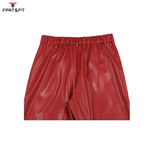 PU Leather Men's Loose Casual Straight <b>Trousers</b>-Waterproof Breathable Quick Dry - Product Image 6