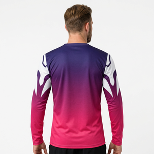 Camiseta de Baloncesto Personalizada – Jersey Sublimado de Manga Larga, Ropa Deportiva de Secado Rápido para Entrenamiento en Equipo - Product Image 2