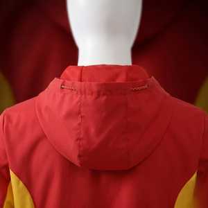 Mens <b>Retro</b> Colorblock Windbreaker <b>Tracksuit</b> Set Full Zip Hooded Jacket and Athletic Pants Vintage Streetwear Running Fitness - Product Image 3