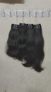 ผมแท้ 100%  ทอผมแบบธรรมชาติ  จัดเรียงเกล็ดผม  ผมแท้เรมี่อินเดีย  ต่อผมจากผู้บริจาคคนเดียว - Product Image 3