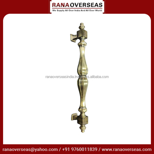 Manija de puerta de latón con acabado antiguo de lujo disponible en varios estilos y tamaños a precios asequibles de un proveedor de confianza - Product Image 3
