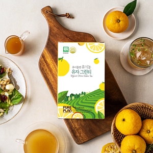 [Pure Bright and Warm Cooperative] PURE PLAN Premium Citron Green Tea Juice & 1kg Family Size & Sugar-Free Healthy Yuja <b>Beverage</b> - Product Image 1