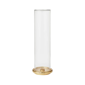 Stylish Nordic Luxury Metal & Glass <b>Hurricane</b> Candle Holder New Design Wedding Decorative Candle Stand for Christmas - Product Image 4