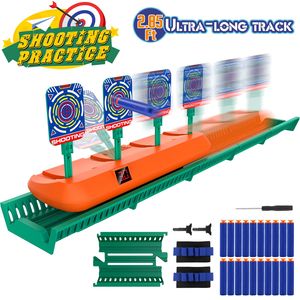 Bersagli Elettronici ABC con Punteggio per Pistole Nerf, Pista Mobile da 85 cm con Reset Automatico, per Tiro e Allenamento con Balestre e Archi - Product Image 1