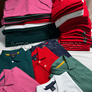 สินค้าคงคลังเสื้อโปโลผ้าฝ้ายระบายอากาศคุณภาพพรีเมียมผลิตในบังกลาเทศ ทรงปกติ ขายส่ง MOQ ต่ำ จัดส่งได้ - Product Image 5