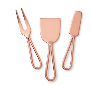 Ensemble de vaisselle en cuivre avec poignée, compatible lave-vaisselle, pour accessoires de cuisine, outil de cuisson, service alimentaire, couverts et usage domestique - Product Image 3