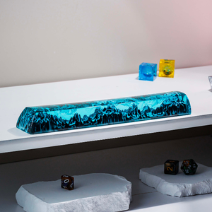 Keycaps Mystiques Anime, Keycaps Artisanaux Personnalisés, Keycaps Anime Mignons, Keycaps Verts, Ensemble de Keycaps, Keycaps en Résine - Product Image 4