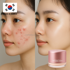 Crema avanzata coreana per la cura della pelle brillante per la pelle di lumaca con acido ialuronico Ceramide e Peptide idratante Formula K Beauty - Product Image 1