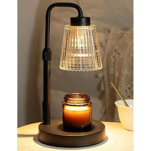 Adjustable <b>Timer</b> and Height Candle Warmer Lamp for Home Room Decoration and Housewarming Gifts - Product Image 1