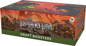 Cartas de Juego Magic: The Gathering The Brothers' War Draft Booster Box |   36 paquetes (540 cartas de juego) - Product Image 3