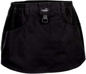 <b>Black</b> Outdoor <b>Shorts</b> With Carabiner Clip And Multiple Pockets For Hiking And Camping - Product Image 2