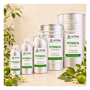 Aceite Esencial de Petitgrain 100% Puro, Grado Cosmético, Fresco, para Perfumería, Venta al Por Mayor a Granel desde India - Product Image 5