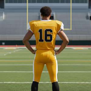 Uniformes de football américain sur mesure 2022, design personnalisé, pour jeunes et adultes, style professionnel, en twill. - Product Image 6