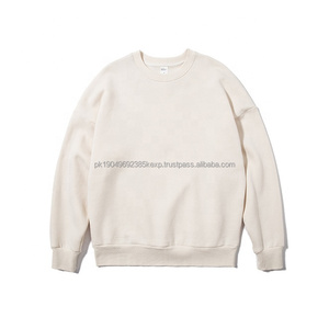 Custom Plain Dyed Cotton Sweatshirt Crew Neck Hoodie <b>Men's</b> and Women's <b>Pink</b> Gray Blank Sweatshirt for HoodiesDDP Shipping - Product Image 6