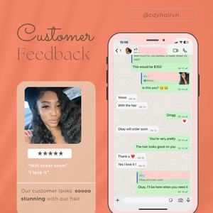 CDYHAIRVN Expédition Rapide Cheveux Vietnamiens Remy Double Drawn Bundles Cuticules Alignées Cheveux Humains Ondulés Naturels Haute Qualité - Product Image 3