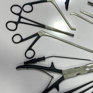 Ensemble d'instruments chirurgicaux de qualité en acier inoxydable médical : Kerrison Rongeurs, Curettes, Mallet Retractors pour laminectomie vertébrale - Product Image 6
