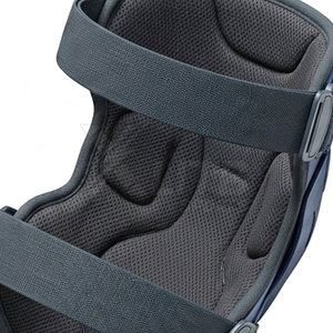 อุปกรณ์ป้องกันเข่าสำหรับขี่มอเตอร์ไซค์แบบหนา ระบายอากาศได้ดี ปรับขนาดได้ พร้อมแถบตีนตุ๊กแก สำหรับขี่จักรยานยนต์และจักรยาน ใช้ได้ทั้งชายและหญิง - Product Image 5