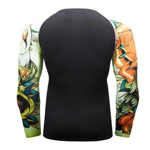 Camiseta de Natación para Hombre, Protección Solar, Estampada, Bajo MOQ 2026, Superventas - Product Image 2