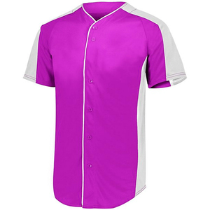 Maillot de baseball pour homme, dernier design, entièrement boutonné, vêtements de sport de bonne qualité avec impression par sublimation, service OEM ODM pour les jeunes - Product Image 3