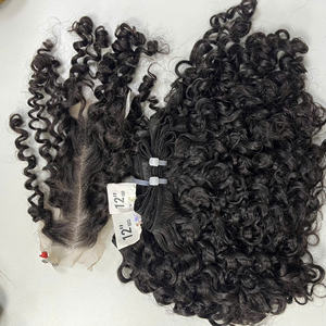 Vente en gros 100% couleur naturelle de haute qualité pour les extensions de tissage de cheveux humains vietnamiens birmans Double extrémités dessinées - Product Image 1