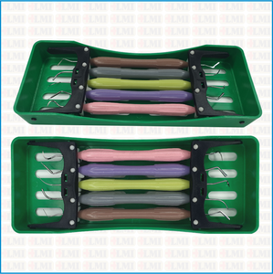 ชุดเครื่องมือทันตกรรม LMI Arte Set 5 แบบตลับ สีเขียว คุณภาพพรีเมียม ทำจากสแตนเลสสตีล ใช้ซ้ำได้ - Product Image 2