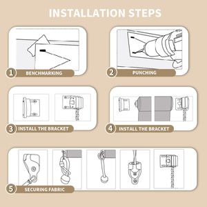 Ombrelloni da Patio 6x6 in HDPE Colore Sesamo con Base e Struttura a Rullo - Product Image 2