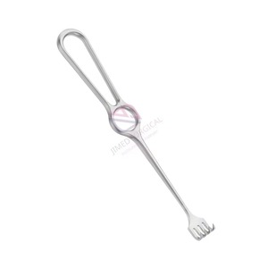 VOLKMANN 8.34 Écarteur de plaie chirurgical en acier inoxydable 220 mm à 4 griffes avec profondeur de 9 mm, traitement manuel de précision, certifié CE - Product Image 4