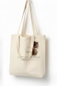 Sac de courses en coton à longue poignée de haute qualité, nouveau style tendance - Product Image 5