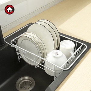<span class=keywords><strong>Escurridor</strong></span> <span class=keywords><strong>de</strong></span> frutas y verduras retráctil ajustable sobre el fregadero, estante para <span class=keywords><strong>platos</strong></span>, estante para secar <span class=keywords><strong>platos</strong></span> para encimera <span class=keywords><strong>de</strong></span> cocina - Product Image 5