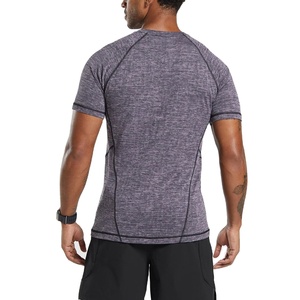 T-shirt homme surdimensionné imprimé 100% coton personnalisé lourd tissu tricoté en bambou léger manches courtes 2026 - Product Image 2