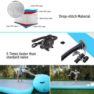 3m 4m 5m 6m 8m 10m 12m 15m gonfiabile Airtrack basket campo da calcio Tumbling palestra materassino pista d'aria per la pratica di <span class=keywords><strong>ginnastica</strong></span> - Product Image 5