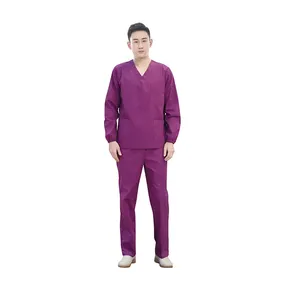 Medical Scrub/Scrub Suit/Nurse Hospital Uniform Scrub <b>Set</b> for <b>Doctors</b> Breathable Quick Dry Plus Size Scrub Suit with Oem Service - Product Image 5