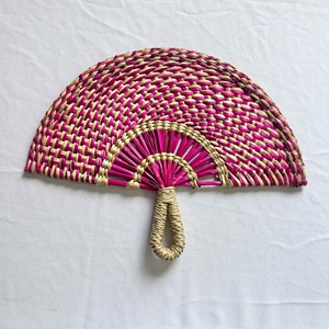 Éventail en jonc de mer naturel pour décoration de mariage, cadeaux de fête, événements en plein air, thème plage, décoration style bohème - Product Image 5