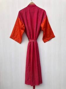 Kimono de Seda con Diseño Bohemio Vibrante y Elegante, Perfecto para la Temporada de Verano, Abierto por Delante, para Mujer, Traje de Playa - Product Image 4