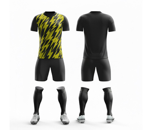 Tenue de football personnalisée – Impression par sublimation intégrale |   Tailles pour hommes, femmes et jeunes |   Vêtements de sport légers et à séchage rapide - Product Image 6