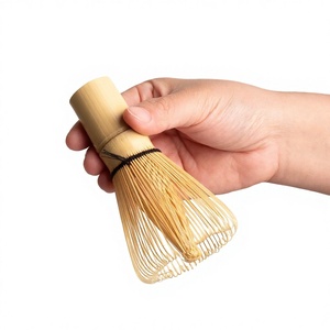 Eco-Friendly Bamboo Japanese Ceremony Chasen <b>Tea</b> Infuser Utensil <b>Set</b> for Coffee & <b>Tea</b> Tools - Product Image 2