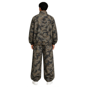 Conjunto Cortavientos de Camuflaje Estilo Y2K para Hombre, Trajes Deportivos Ligeros, Chaqueta de Nailon Impermeable, Suministro de Abrigos para Lluvia con Logotipo Personalizado - Product Image 5