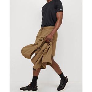 Ensemble de vêtements d'été pour homme, t-shirt à col rond et short, respirant, logo personnalisé, prix de gros, deux pièces. - Product Image 5