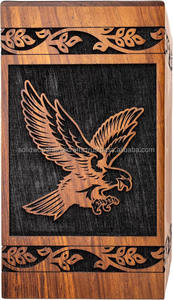 Urnes funéraires en bois pour cendres humaines, vente en gros, taille personnalisée, fournitures funéraires - Product Image 3