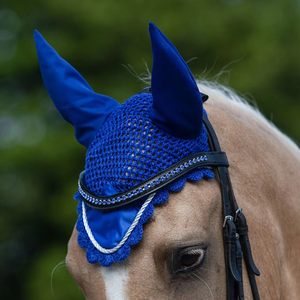 Juego de sudaderos personalizables azules para montar a caballo, de primera calidad, duraderos, cómodos, con forro de tela satinada, para deportes ecuestres - Product Image 2