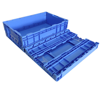 Boîte à outils UGET, caisse pliable en plastique, bac de manutention logistique, bac de transport empilable, emballage de stockage