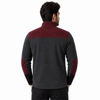 Blouson bomber en polaire chaud pour homme avec logo personnalisé, col montant, style streetwear, fermeture éclair intégrale, en toile polaire