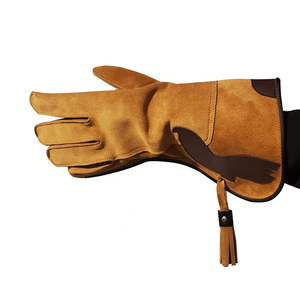 2026 Wholesale Price Breathable Professional Falconry <b>Gloves</b> Waterproof Best Quality Falconry Leather <b>Gloves</b> - Product Image 4