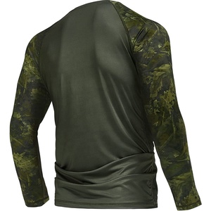Men's Long Sleeve Camouflage Hunting Shirt Breathable Polyester Full Sleeve Outdoor Summer Wear - Product Image 4