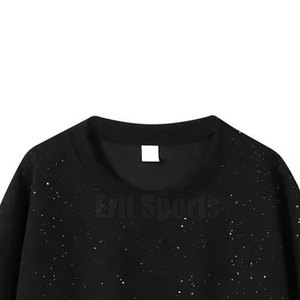 Sudadera de Forro Polar con Pedrería para Hombre, Diseño Clásico, Informal, Ecológica, Transpirable, de Invierno, de Manga Larga, Ajuste Cómodo - Product Image 6