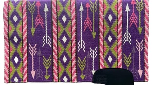 Ranchpads Couvertures de selle occidentales confortables Pads Produit de course de chevaux exporté par l'Inde - Product Image 1