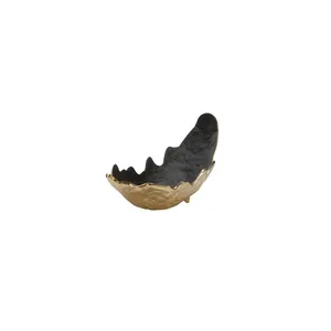 Handmade Stainless Steel Fruit Bowl with Premium Mirror Polish Luxury Decorative SurfaceHandmade Irregular Ceramic Porcelain - Product Image 4